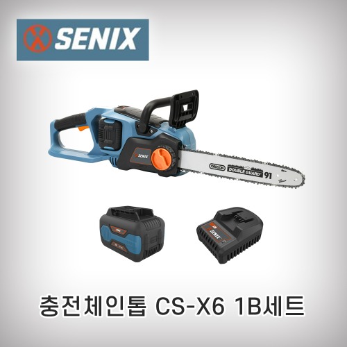 [세닉스]충전체인톱  CS-X6 58V (1B)